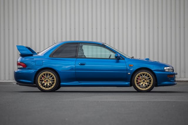 Subaru STI 22B side