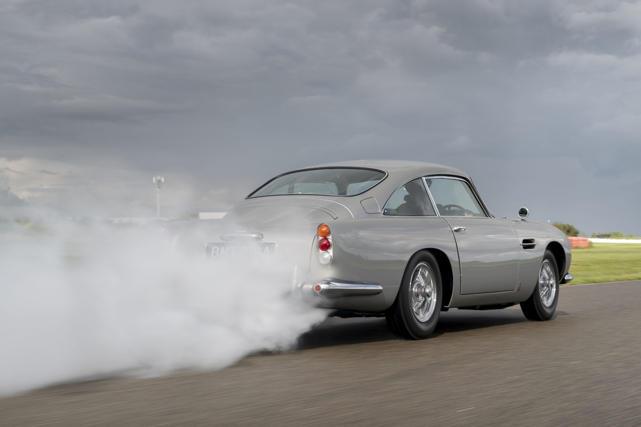 No, Mr. Bond, I expect you to drive: First Goldfinger DB5 is