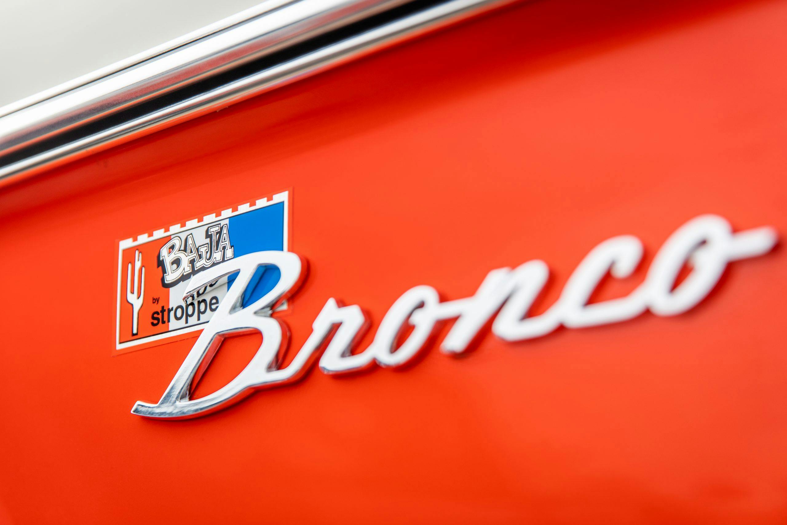 Stroppe Bronco Emblem