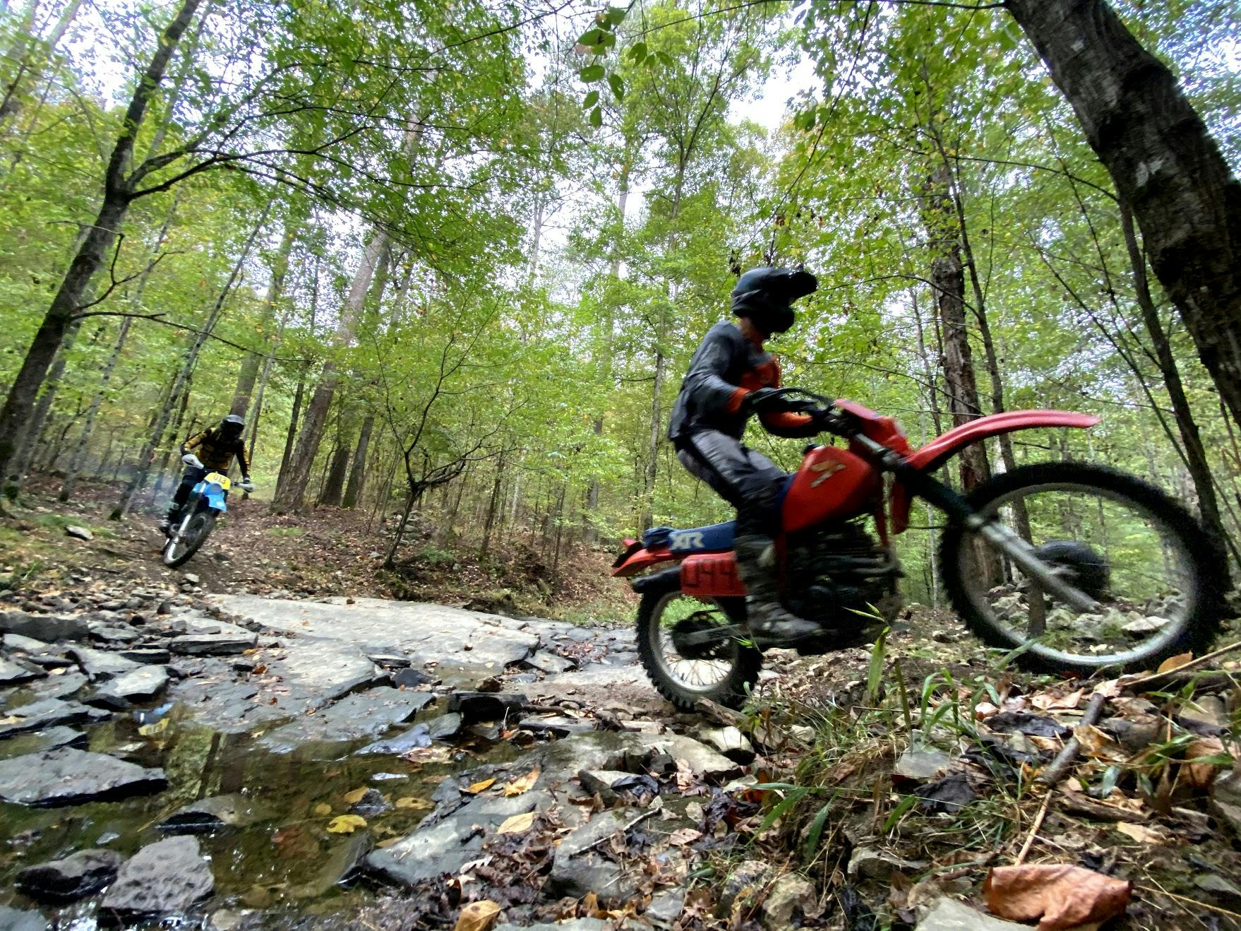 Barber bikes trail action