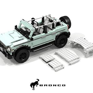 2021 Bronco 4-door Lego