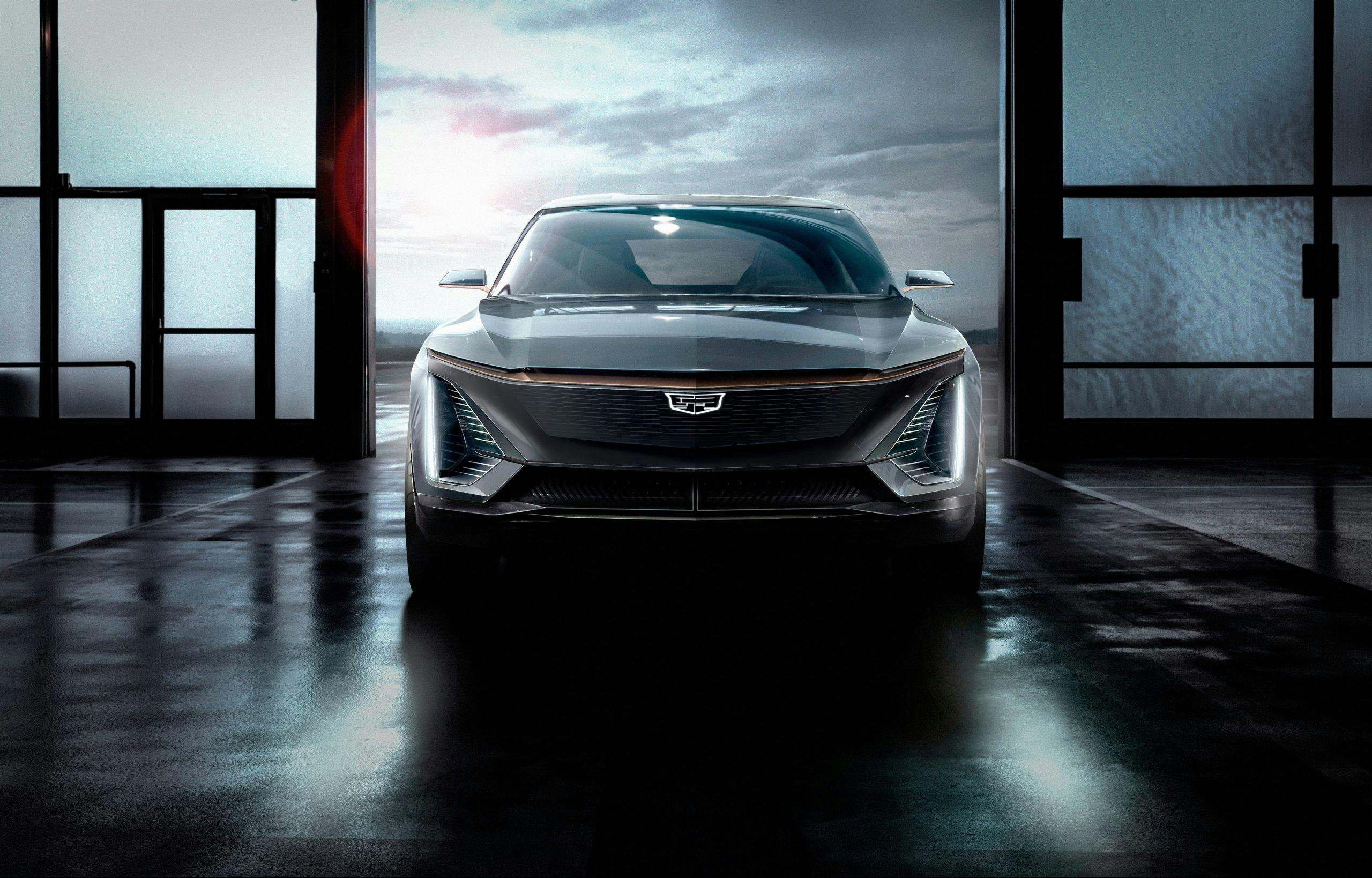 Cadillac EV concept 2019 NAIAS front