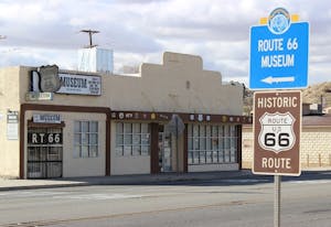 California Route 66 Museum - front of building