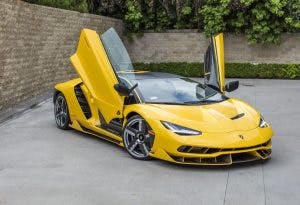 Lamborghini Centenario Three-Quarter Doors