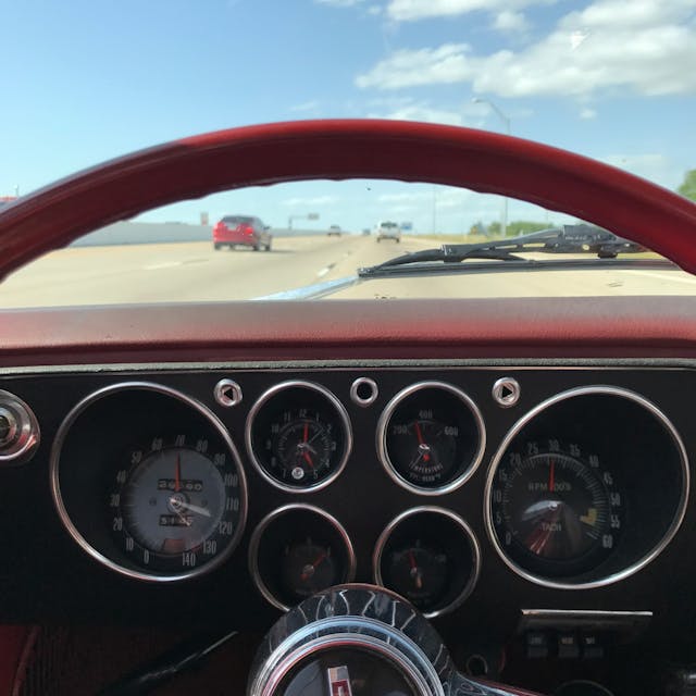 Corvair Corsa dash