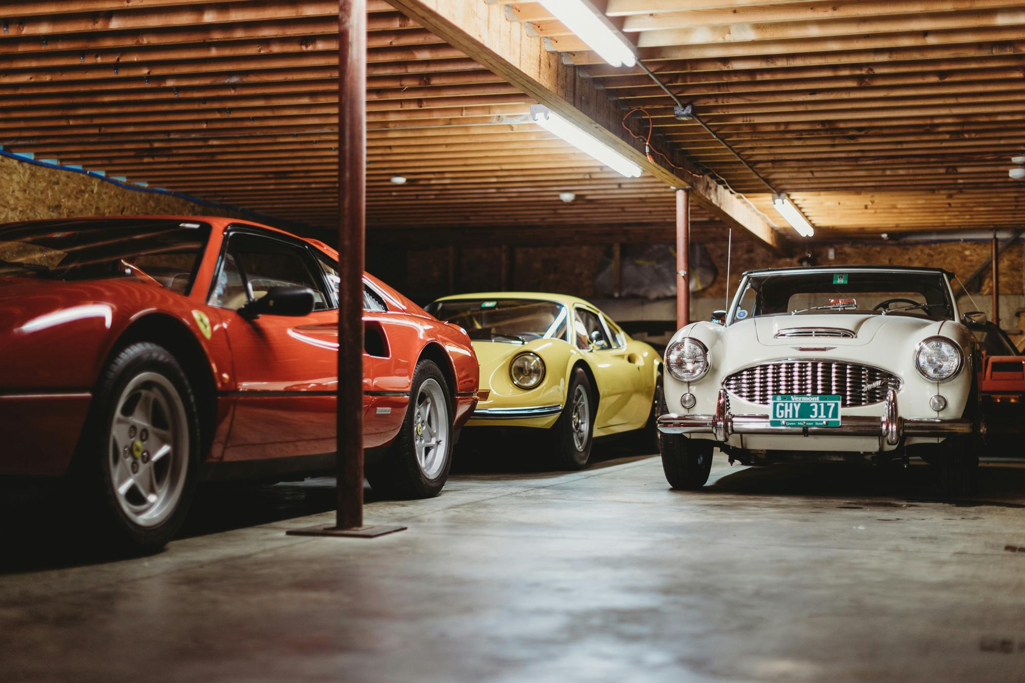 Green Mountain Restoration Shop Cars