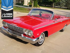 Klockau Roman Red 1962 Impala SS convertible