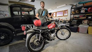 Getting a Kawasaki KE175 street-ready | Kyle’s Garage – Ep. 4
