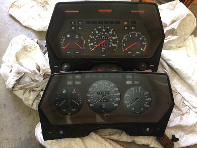 Rob Siegel - When one has to go - Euro BMW 1979 635CSi speedometer