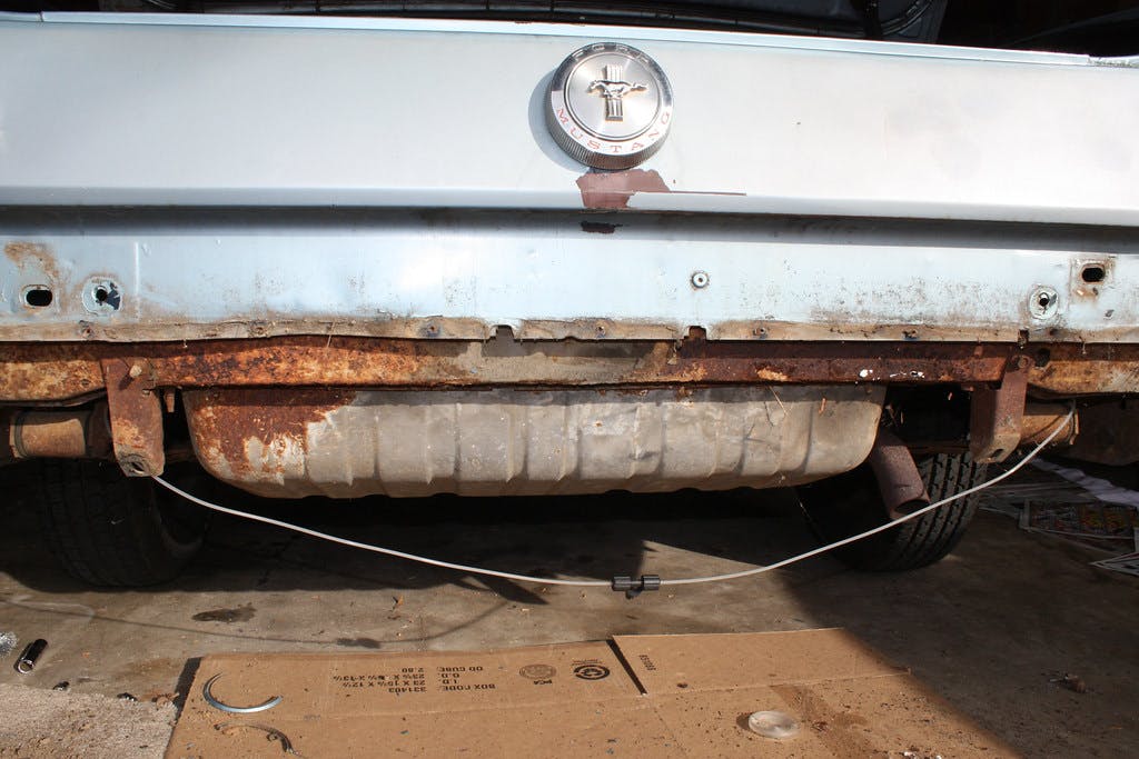 1966 Mustang Project Rust