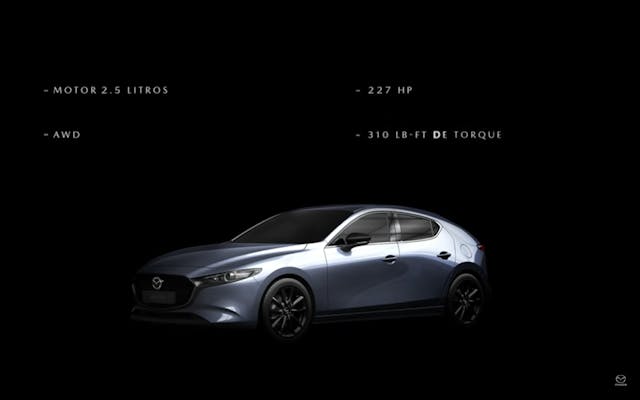 2021 Mazda 3 turbo specs