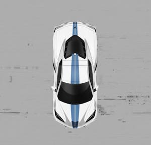 2021 Corvette C8 graphics stripes