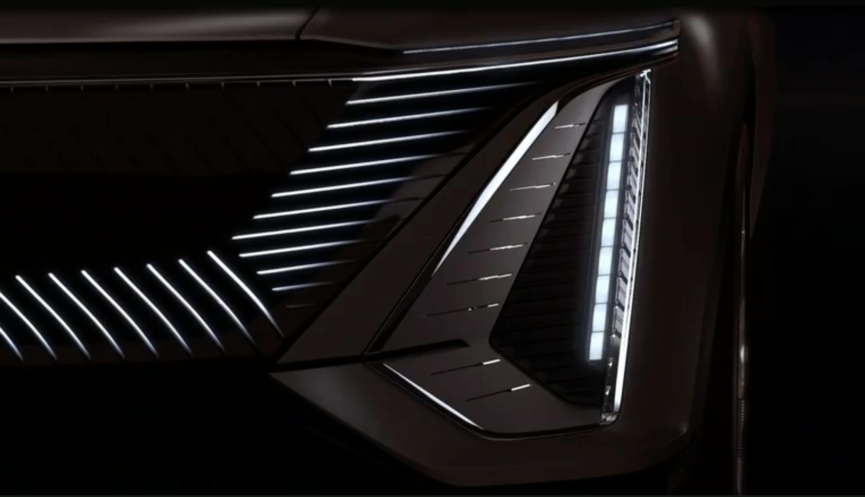 Cadillac EV concept 2019 NAIAS teaser vid