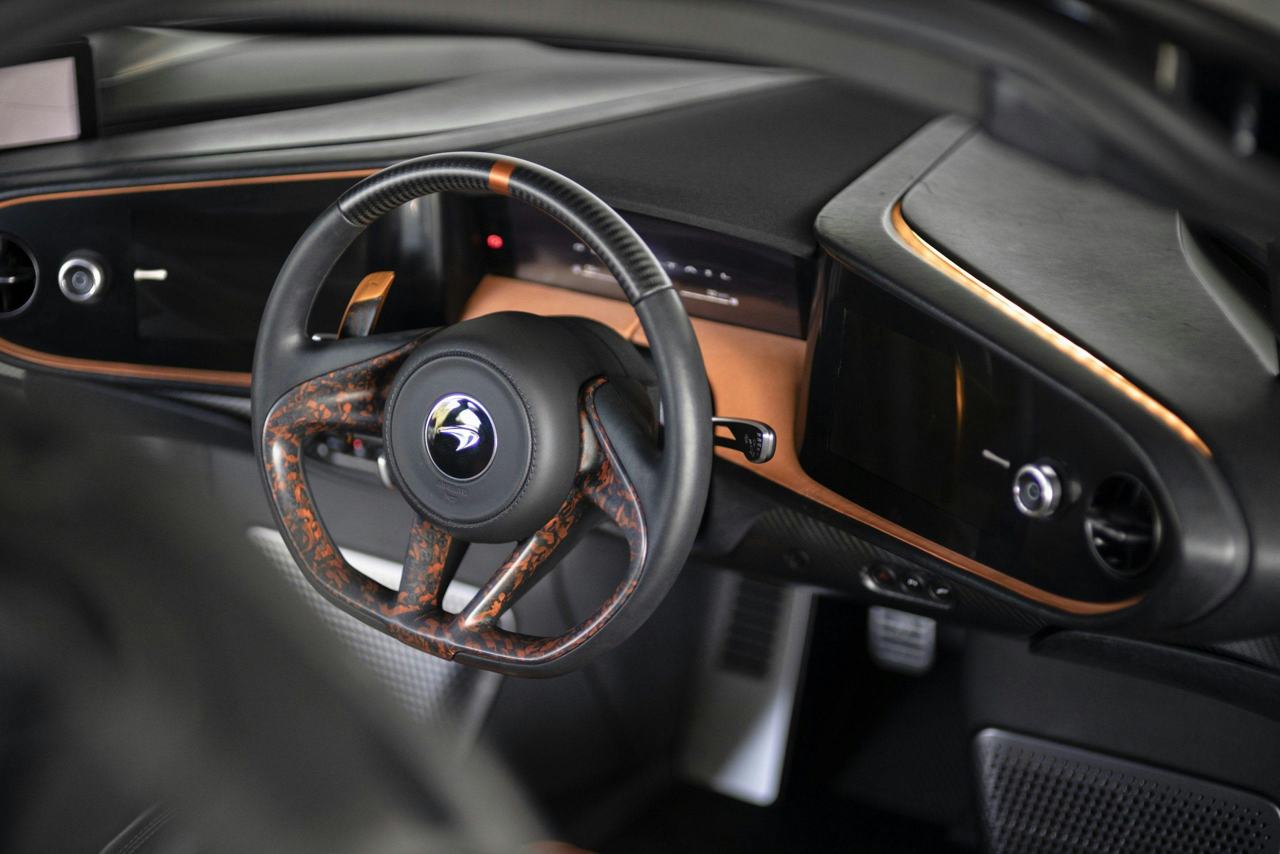 Speedtail PP1 Interior Steering Wheel