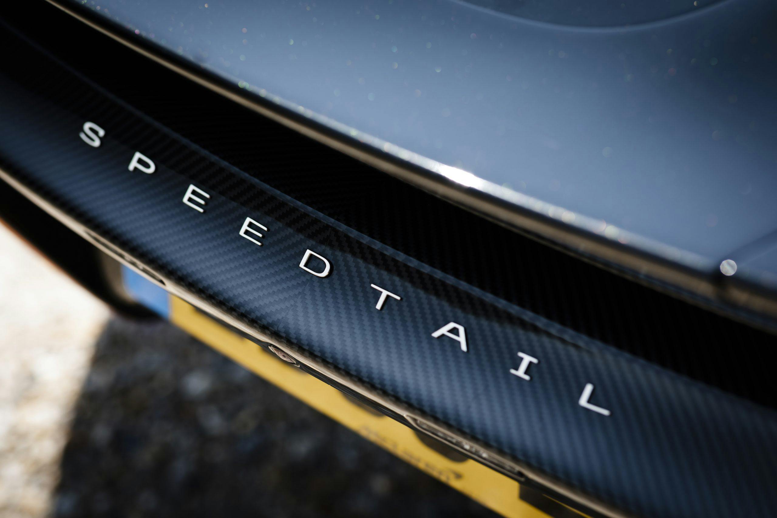 Speedtail PP1 Rear Badging