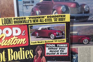 1939 Ford Convertible Coupe Hot Rod magazine feature