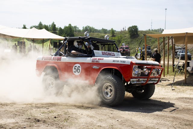 Shelby Hall 1968 Bronco race truck Holly Michigan 2020