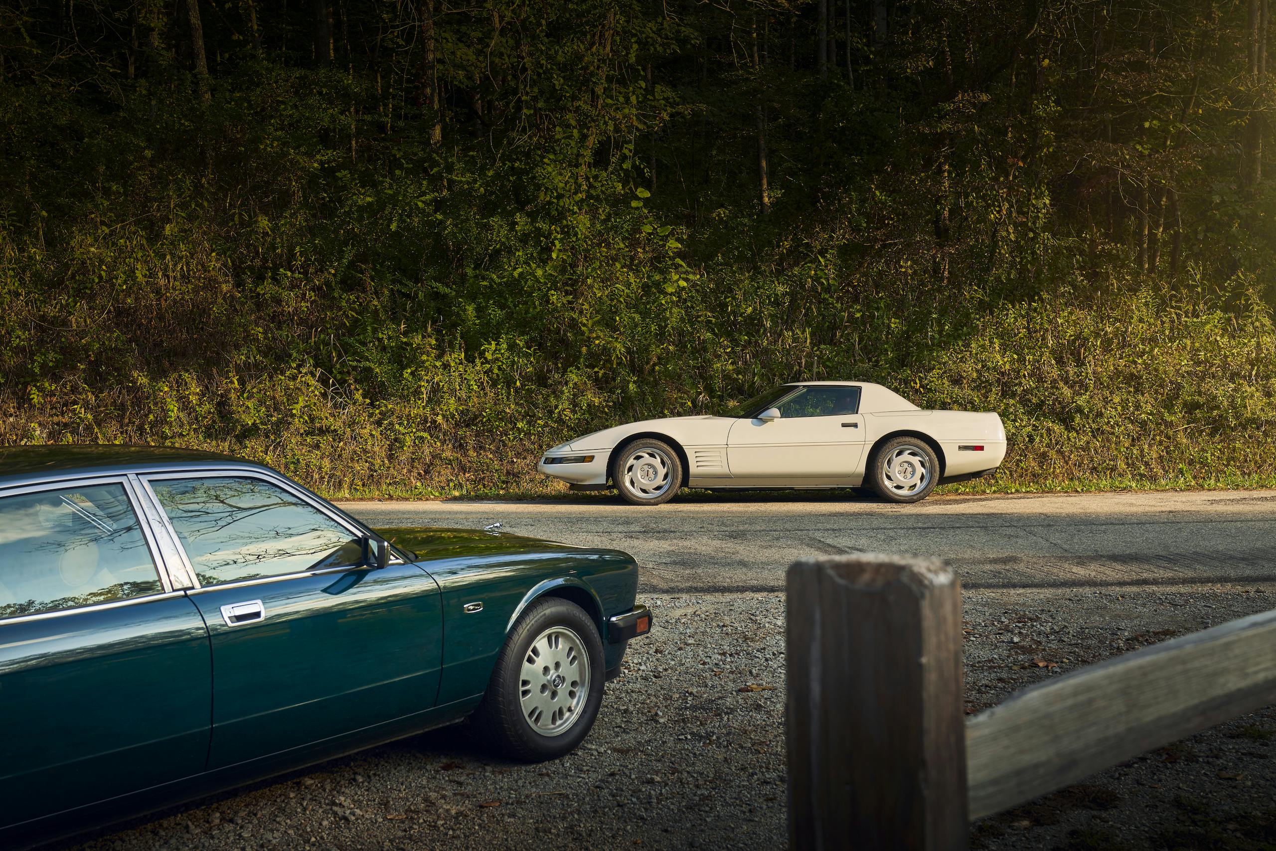 C4 Corvette and Jaguar XJ6 still