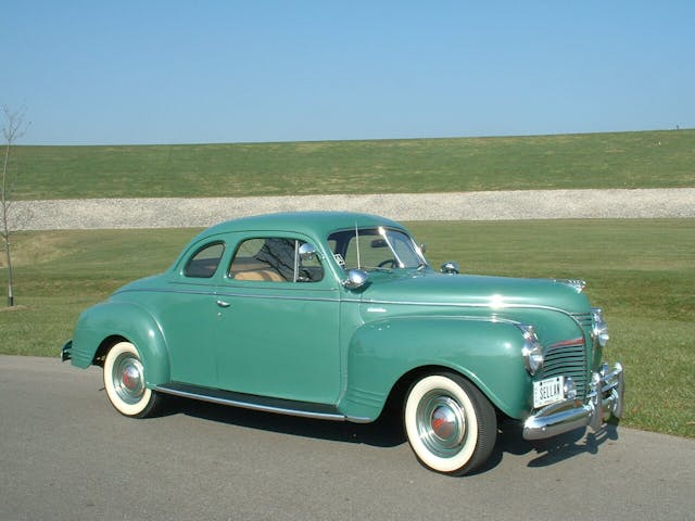 1941 Plymouth Special Deluxe front three-quarter