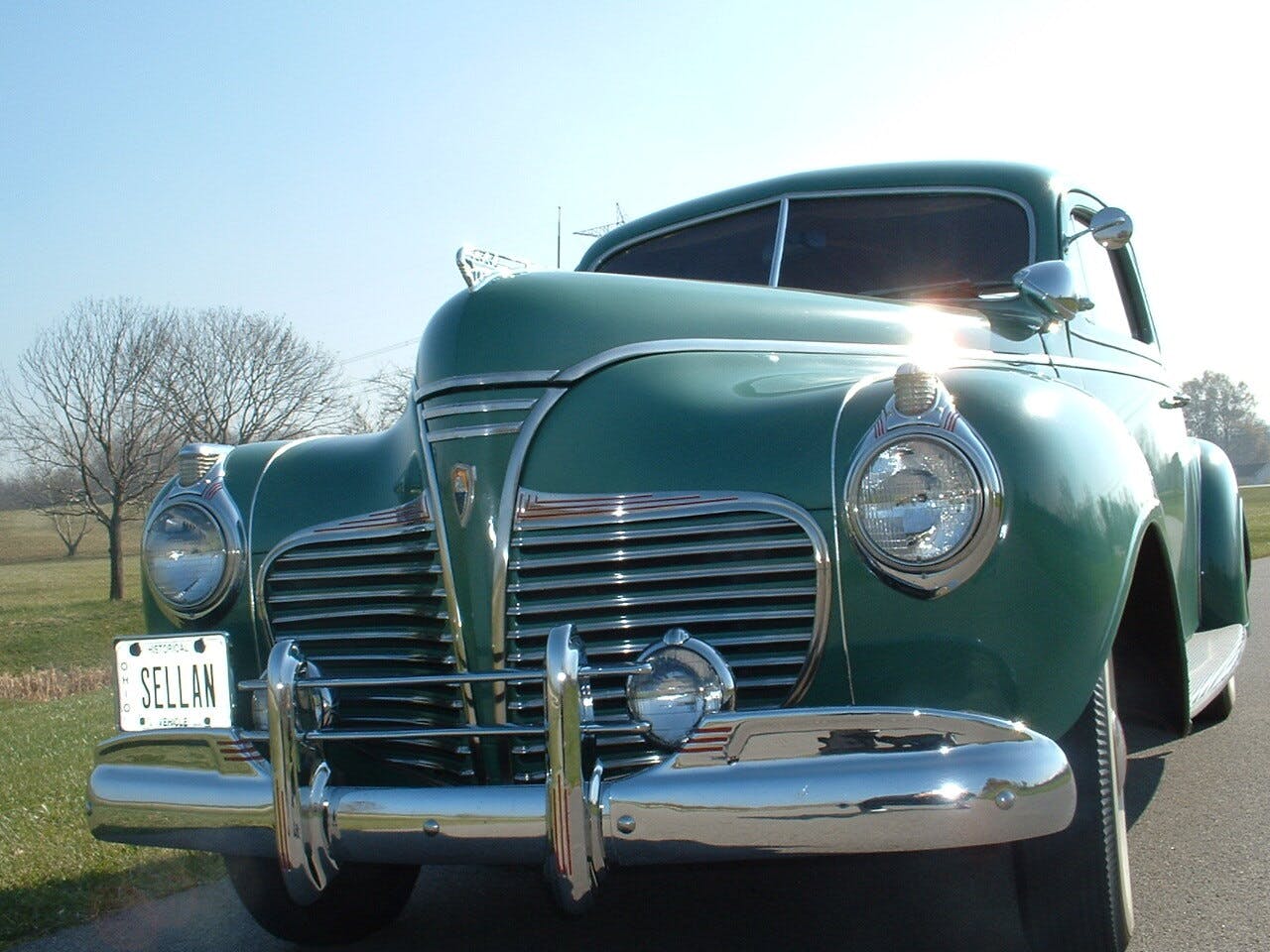 1941 Plymouth Special Deluxe front three-quarter close
