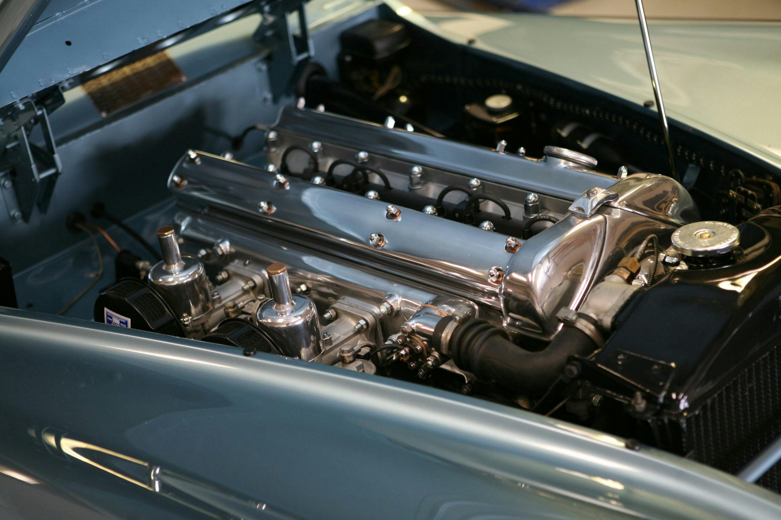 1950 Jaguar XK120 Roadster engine