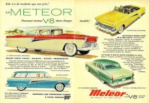 1955 Meteor Rideau & Country Sedan Models