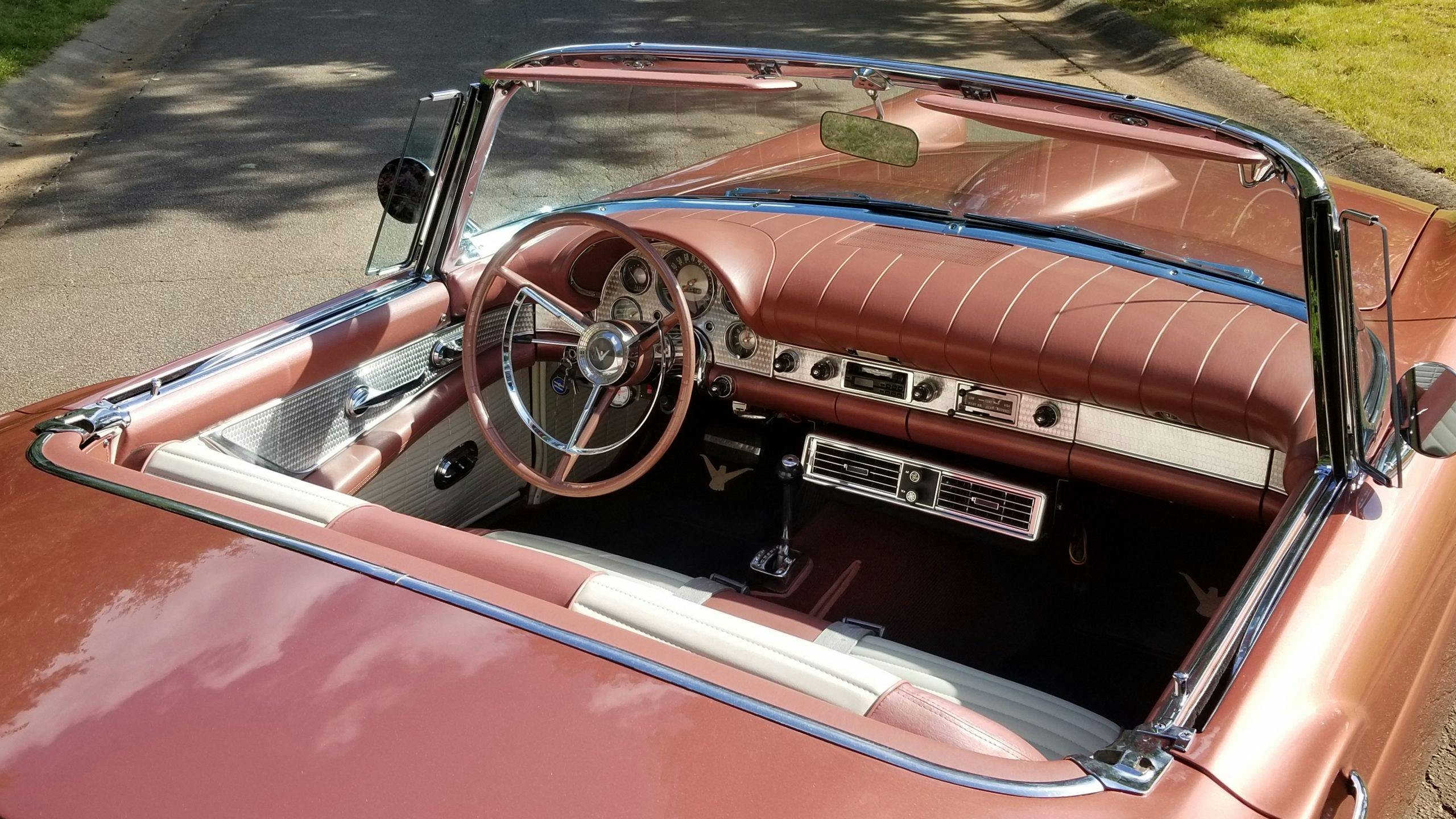 1957 Ford Thunderbird interior