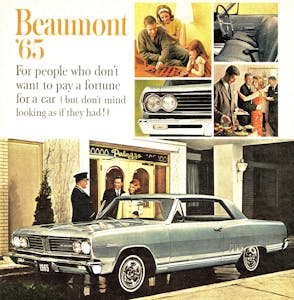 1965 Acadian Beaumont Sport Deluxe Coupe