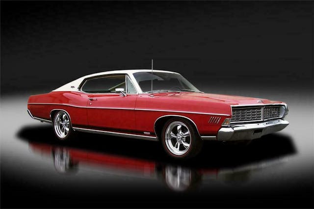 1968 Ford Galaxie 500 Front 3-4 BJ