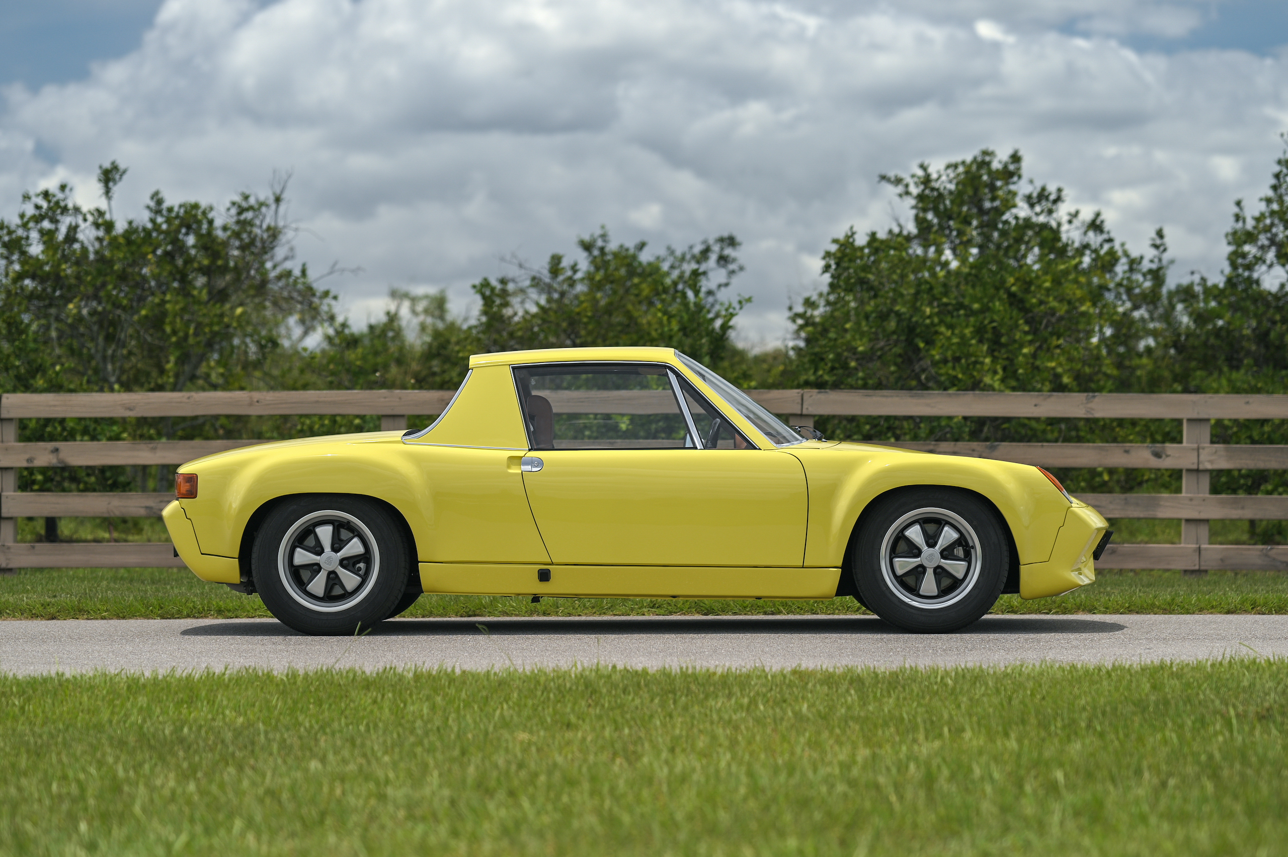 This corduroy-trimmed 916 prototype is peak '70s Porsche - Hagerty