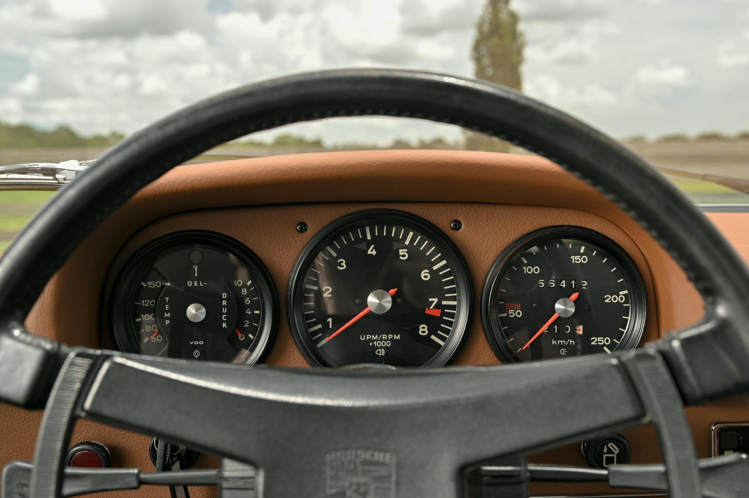 1972 Porsche 916 wheel
