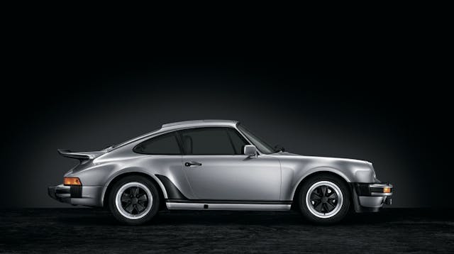 1974 Porsche 930 911 Turbo side profile