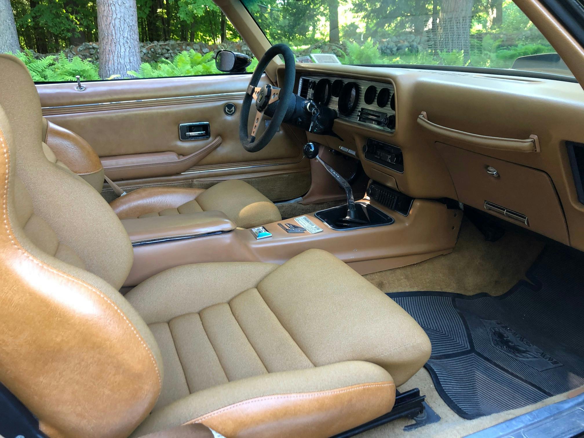1978 Pontiac DKM Macho Trans Am interior front angle