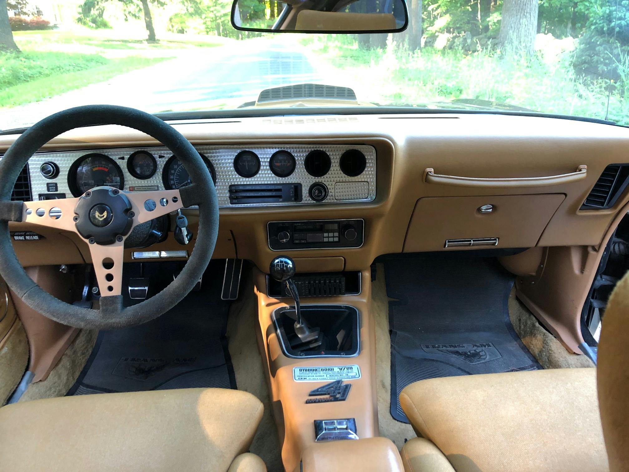 1978 Pontiac DKM Macho Trans Am interior front dash