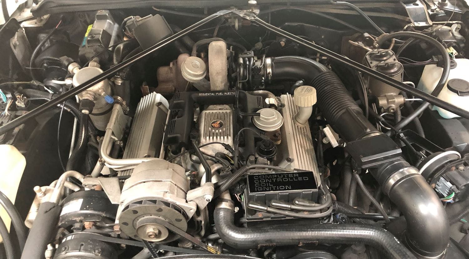 1985 Buick Riviera T-Type Engine