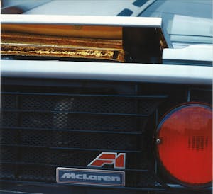 McLaren F1 rear aerodynamics