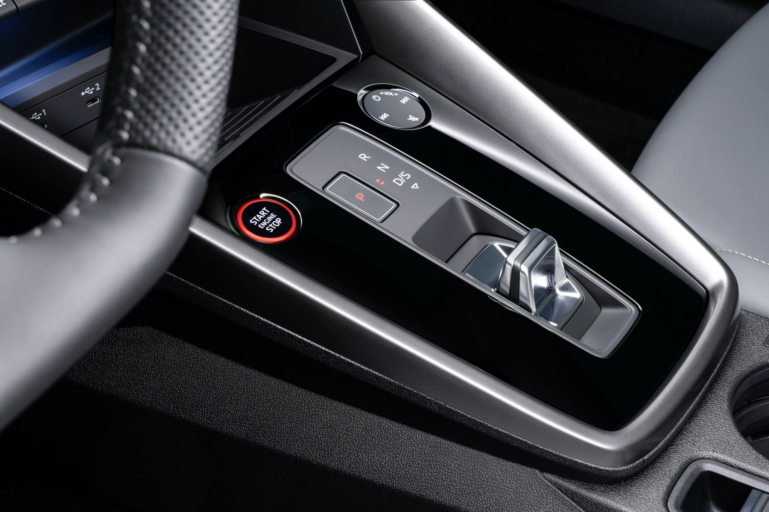 Audi S3 Sedan interior console