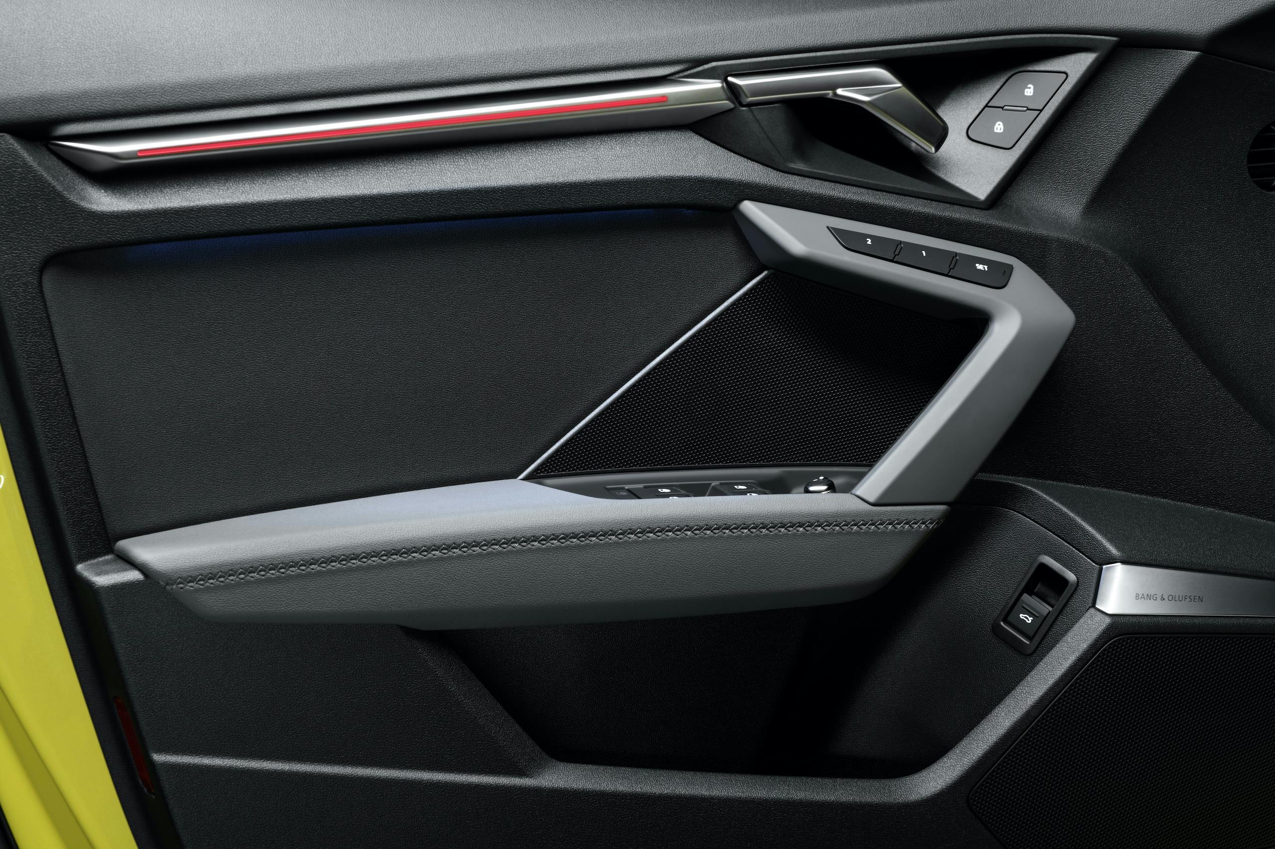 Audi S3 Sportback door panel