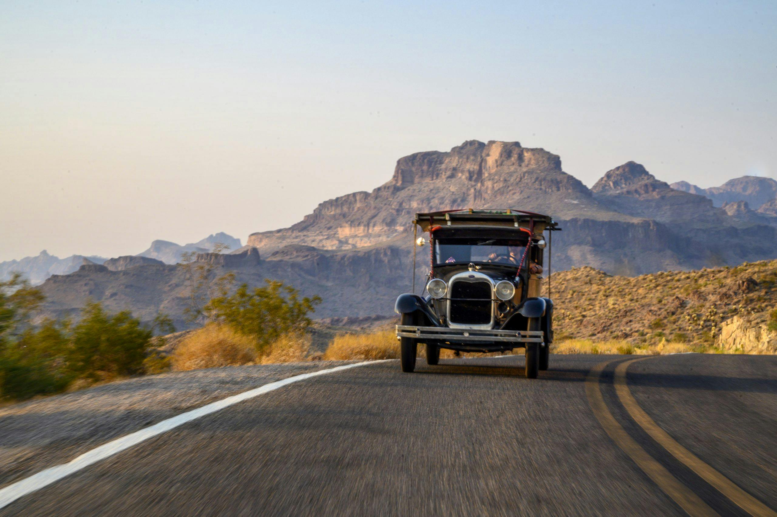 1929 Model A on Route 66 1929 Model A on Route 66