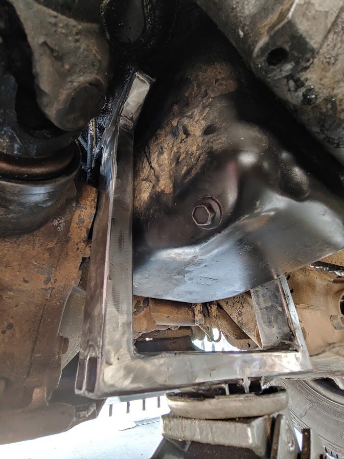 Wrenchin' Wednesday Floorjack cradle for lifting an 800lb diesel