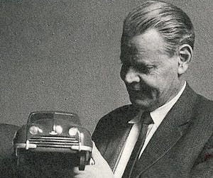 Sixten Sason and Saab 92 model