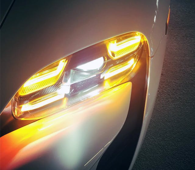 2020 Porsche Taycan headlight