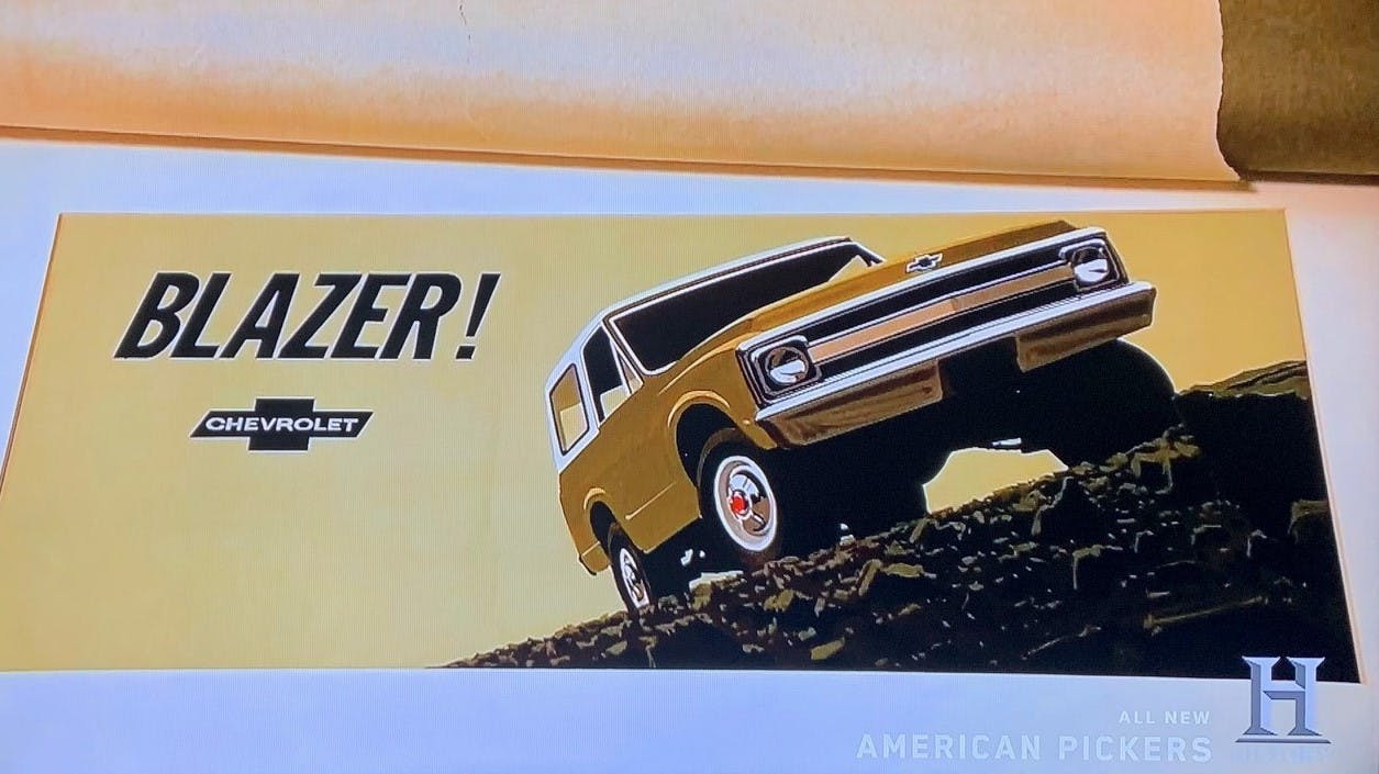 American Pickers - John Mills 9 - Chevy Blazer