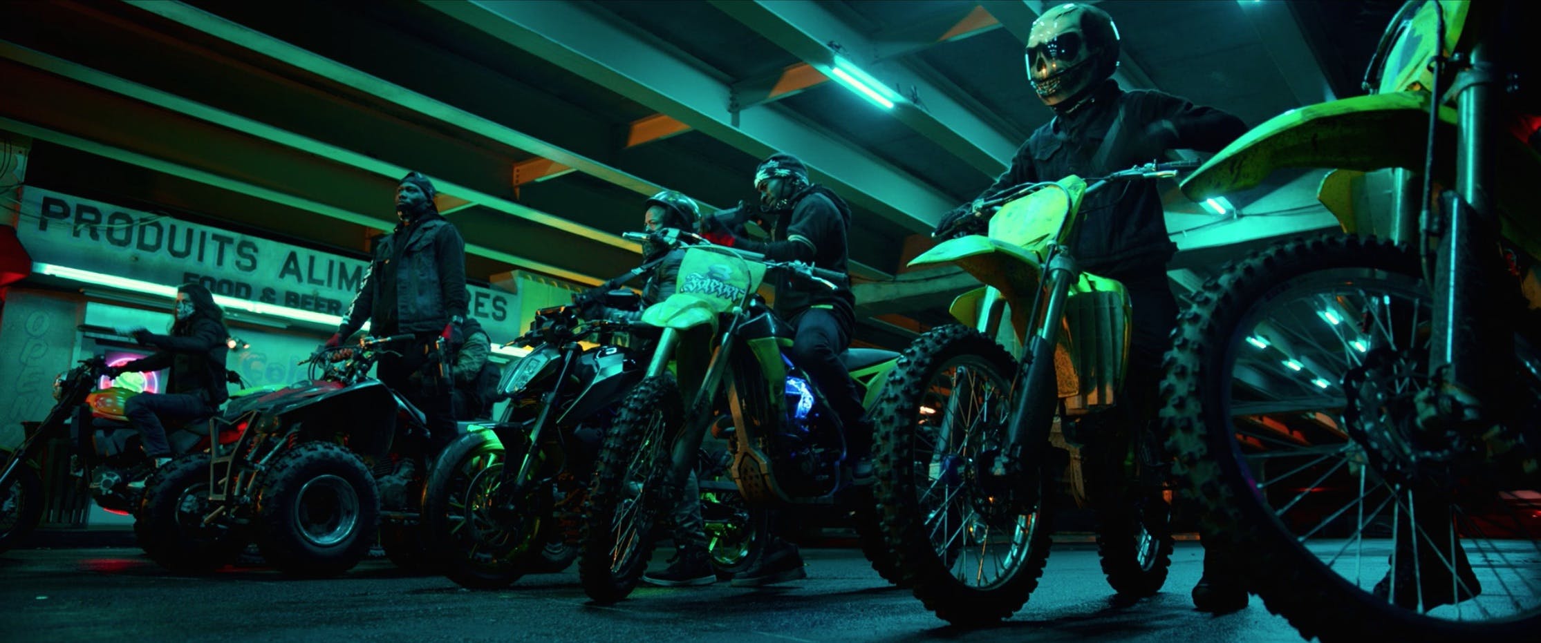 Bad Boys For Life urban motocross rider gang
