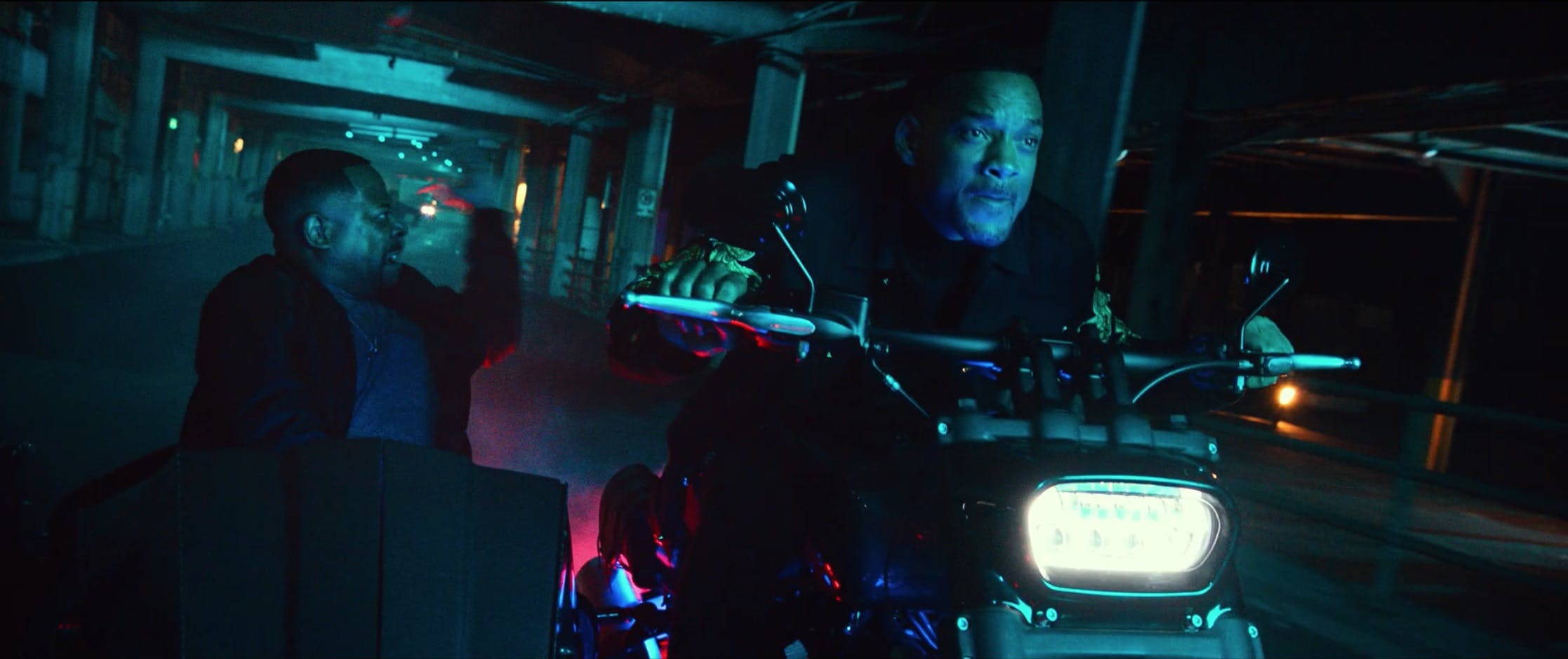 Bad Boys For Life will smith driving motorcycle dynamic action