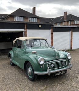 Barn Find Hunter UK - 1956 Morris Minor 1000 convertible - full passenger side