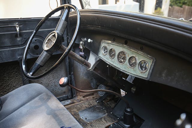 Bedlam Ford Model A interior