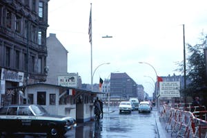 Berlin Checkpoint Charlie 1963
