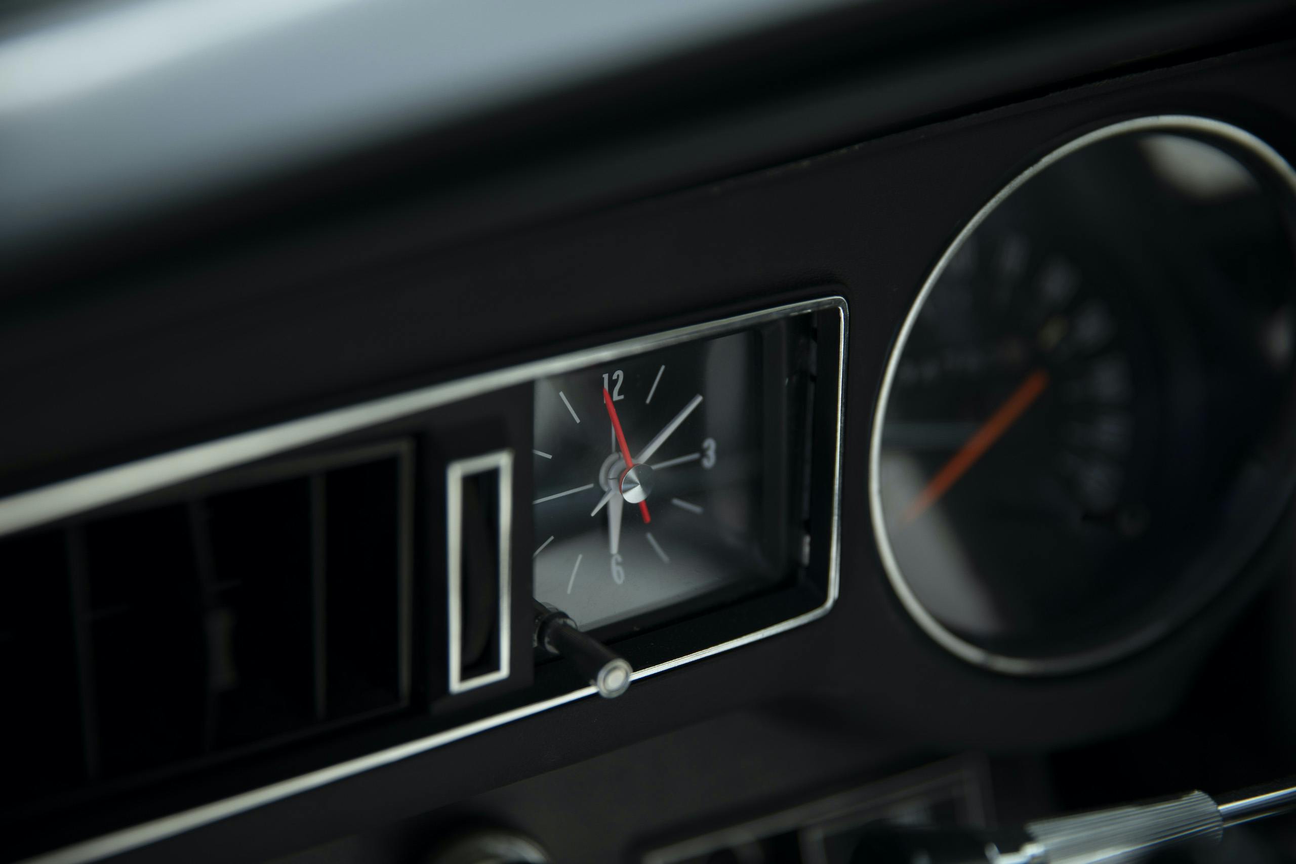 1973 Buick GS Stage 1 gran sport coupe clock