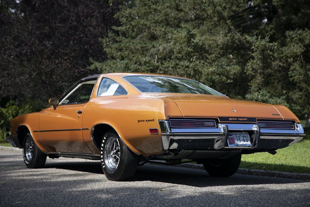 1973 Buick GS Stage 1 gran sport coupe rear three-quarter